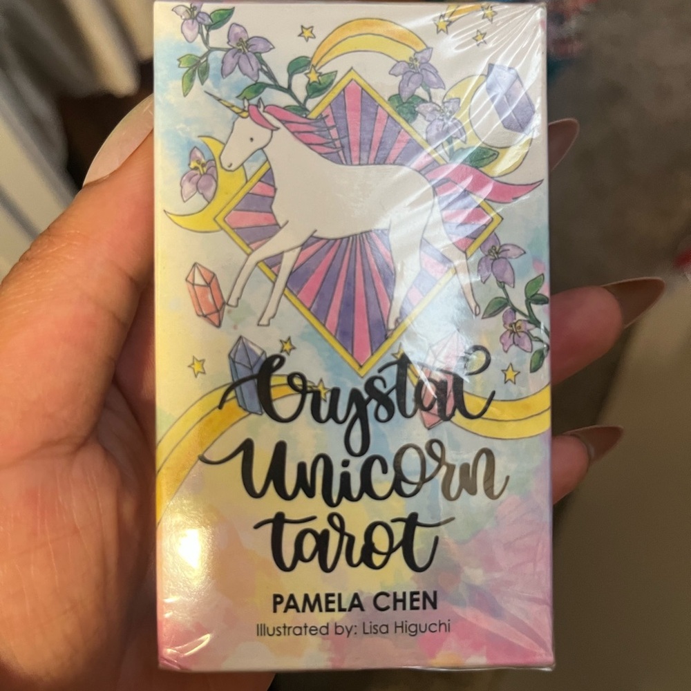 Crystal unicorn tarot